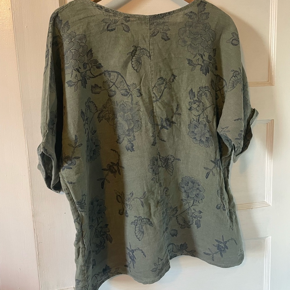 Linen top - Picture 2 of 4